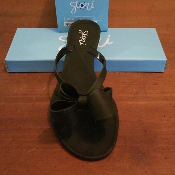 Stori Bow detail sandals 🔵NWT🔵 - Picture 3 of 3